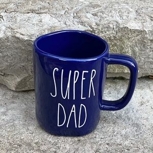 Rae Dunn Super Dad Ceramic Mug